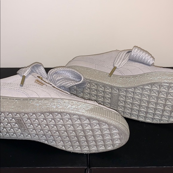 PUMA Women PUMA - Suede Heart Satin Grey Violet